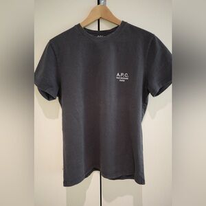 A.P.C. Logo-Embroidered Cotton-Jersey T-Shirt